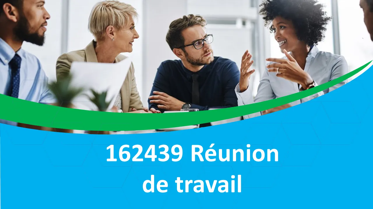 162439 Modèle de réunion d'affaires 16x9