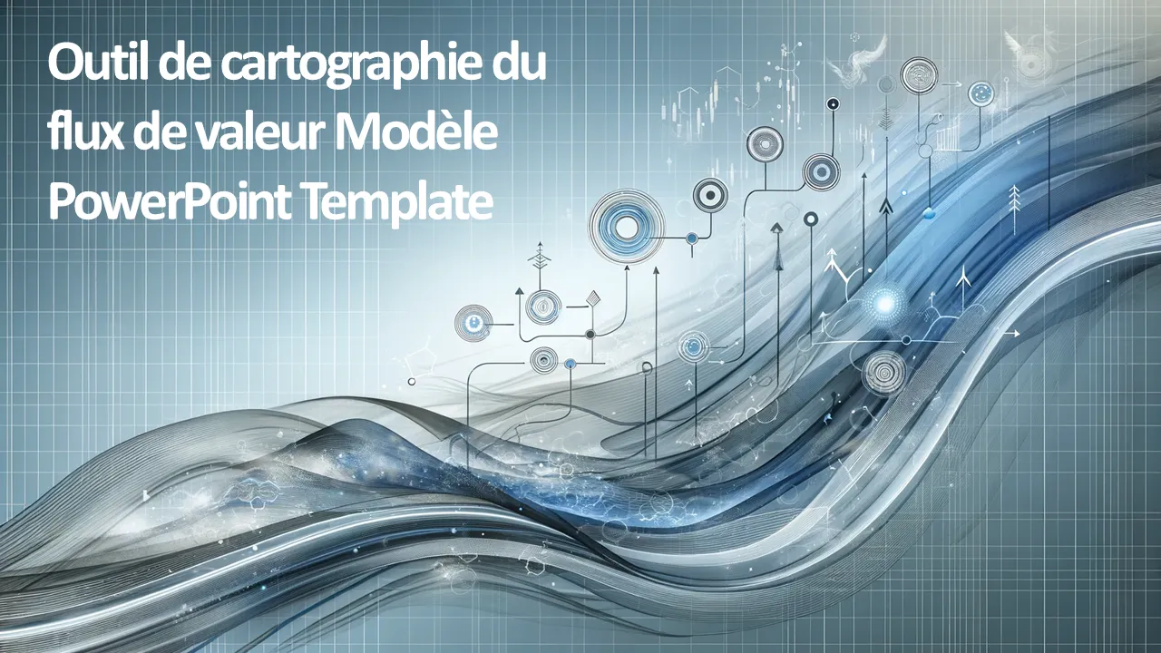 Modèle PowerPoint d'outil de cartographie de la chaîne de valeur pour les présentations professionnelles