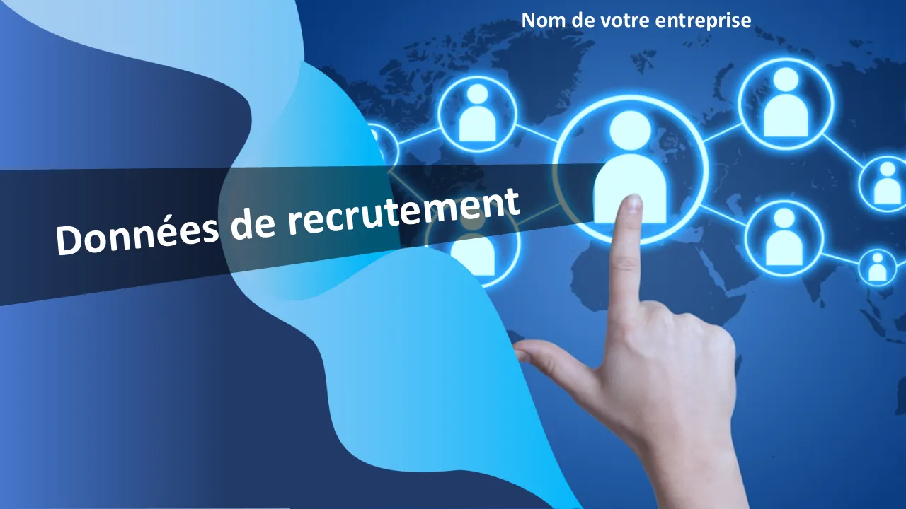 Modèles PowerPoint de données de recrutement