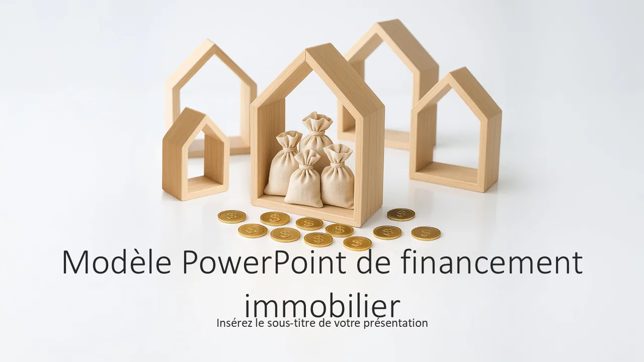 Modèles PowerPoint de financement immobilier