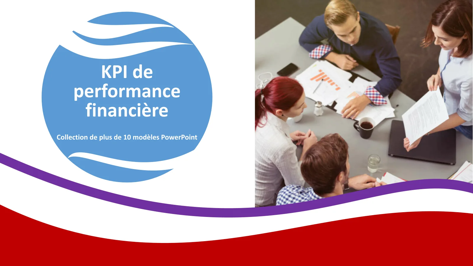 Modèles PowerPoint de KPI financiers pour l'analyse commerciale