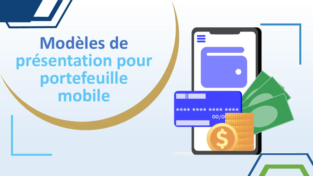 Modèles PowerPoint de portefeuille mobile pour les présentations professionnelles